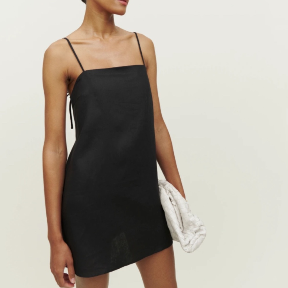 Reformation Aubree Linen Dress